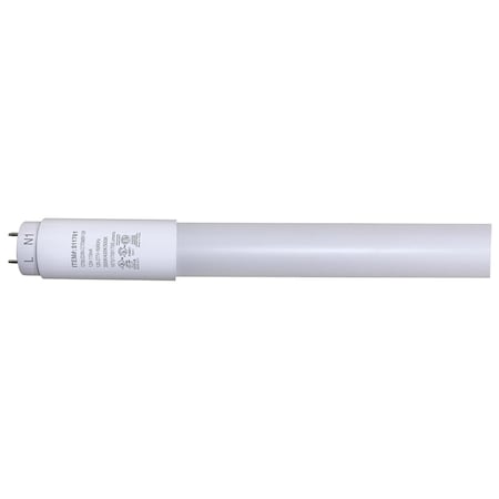 Satco 12W T8 LED CCT Select GU24 Base 50K Hours - Type A/B - BBP or Direct - 1/2-Ended Wiring - Glass PET S11761